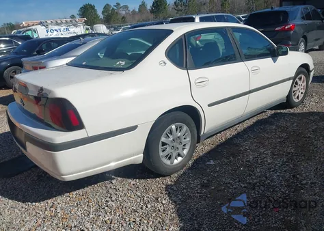 2005 Chevrolet Impala из США, поврежденный, VIN 2G1WF52E459119402